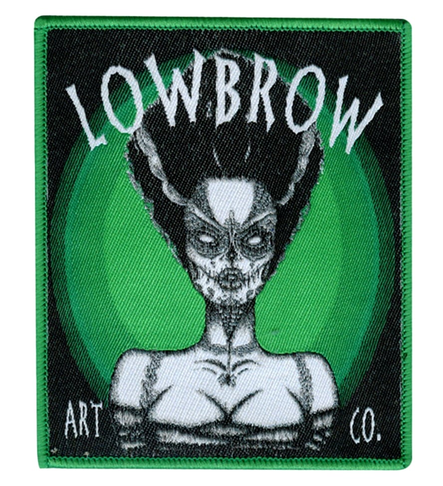 Black Market Art Company Dead Bride Patch Print