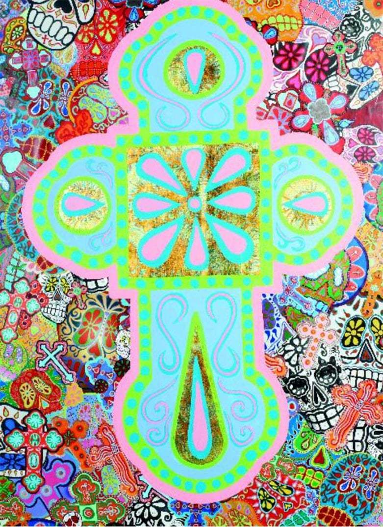 Black Market Art Company Dead Cross Print - Black Market Art Company - Flyclothing LLC