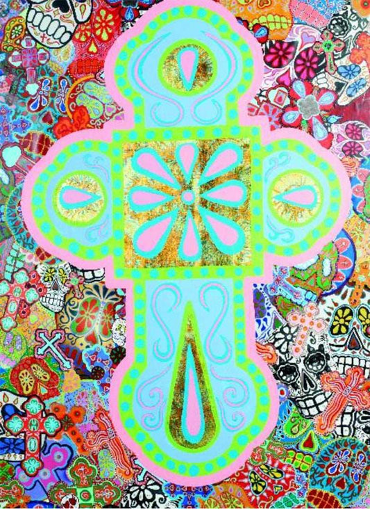 Black Market Art Company Dead Cross Print - Black Market Art Company - Flyclothing LLC