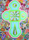 Black Market Art Company Dead Cross Print