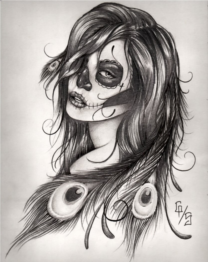 Black Market Art Company Dead Feathers Print