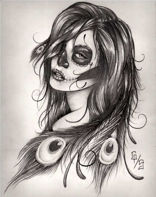 Black Market Art Company Dead Feathers Print - Black Market Art Company - Flyclothing LLC