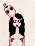 Black Market Art Company Dead Head Print