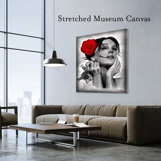 Black Market Art Company Dead Queen Print - Black Market Art Company - Flyclothing LLC