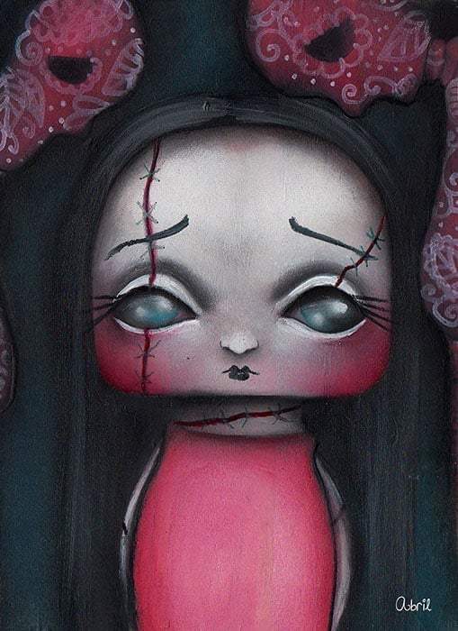 Black Market Art Company Dead Girl Print - Black Market Art Company - Flyclothing LLC
