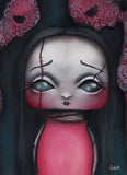 Black Market Art Company Dead Girl Print