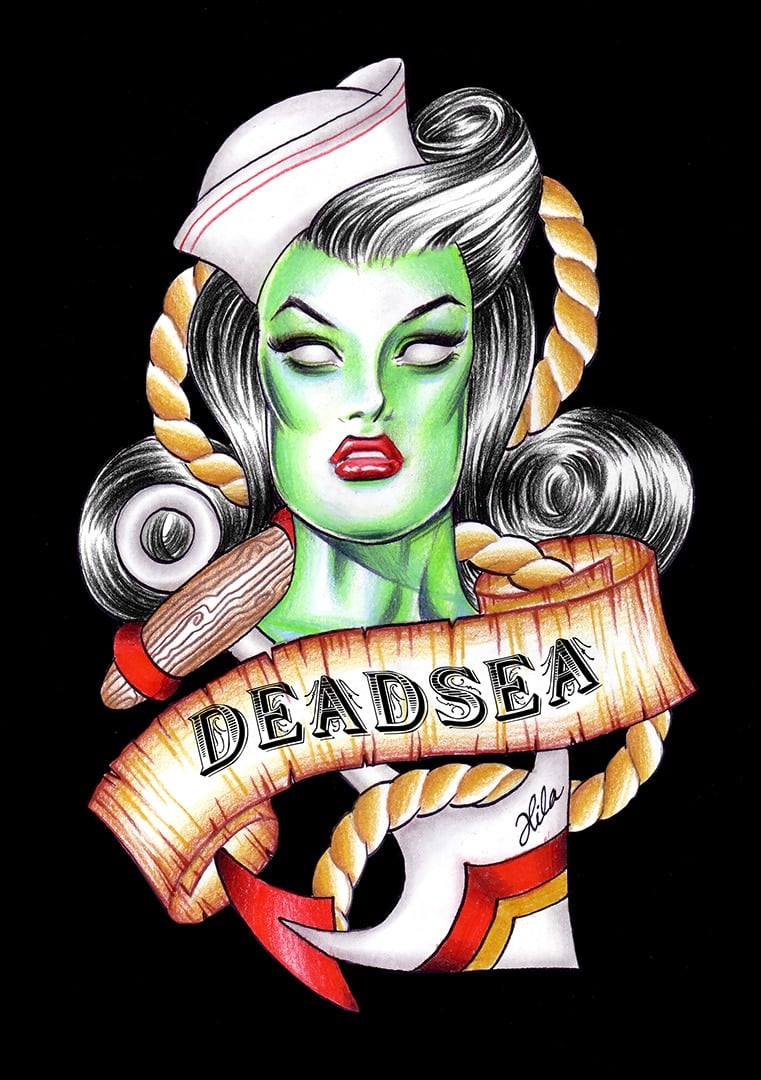 Black Market Art Company Dead Sea Print