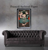 Black Market Art Company Death Becomes Her Print - Black Market Art Company - Flyclothing LLC