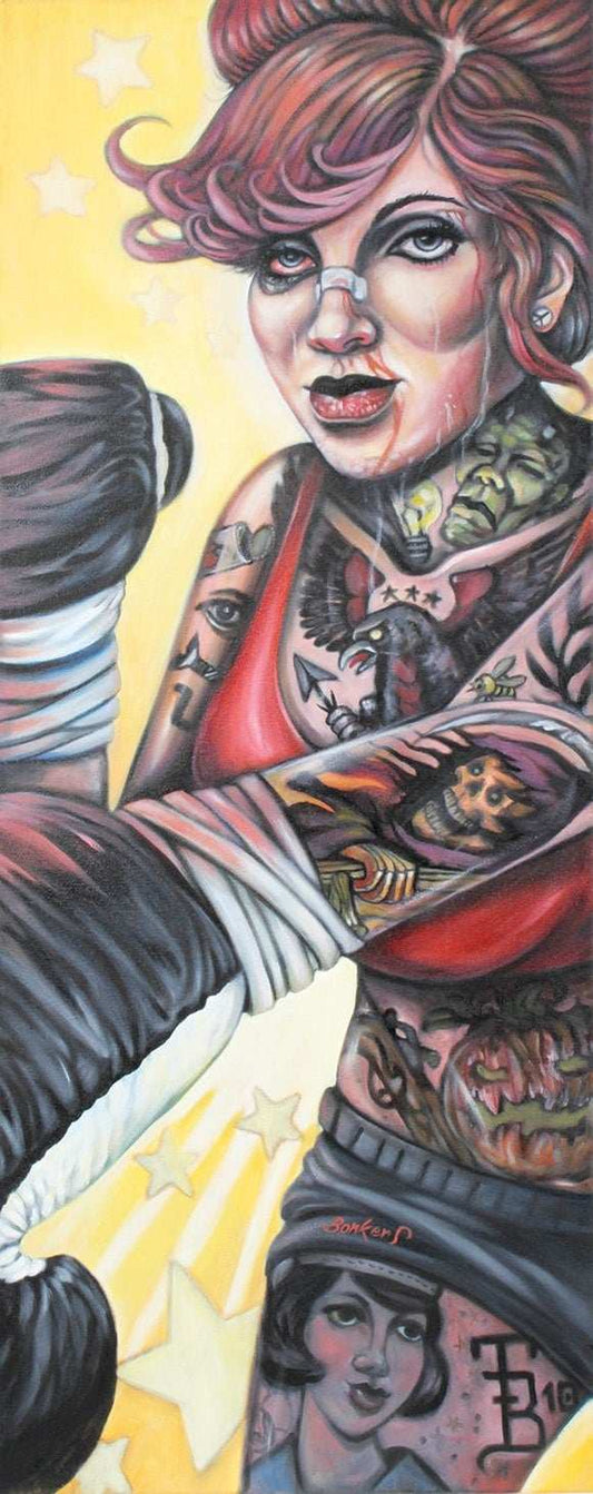 Black Market Art Company Death Punch Print - Black Market Art Company - Flyclothing LLC