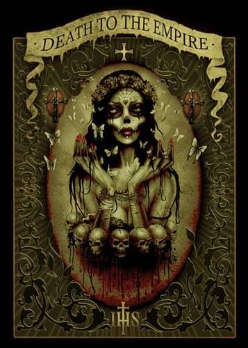 Black Market Art Company Death to the Empire Butterfly Print - Black Market Art Company - Flyclothing LLC