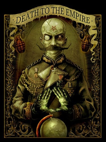 Black Market Art Company Death to the Empire Kleser Print