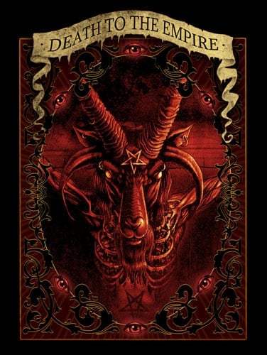 Black Market Art Company Death to the Empire Satan Print - Black Market Art Company - Flyclothing LLC