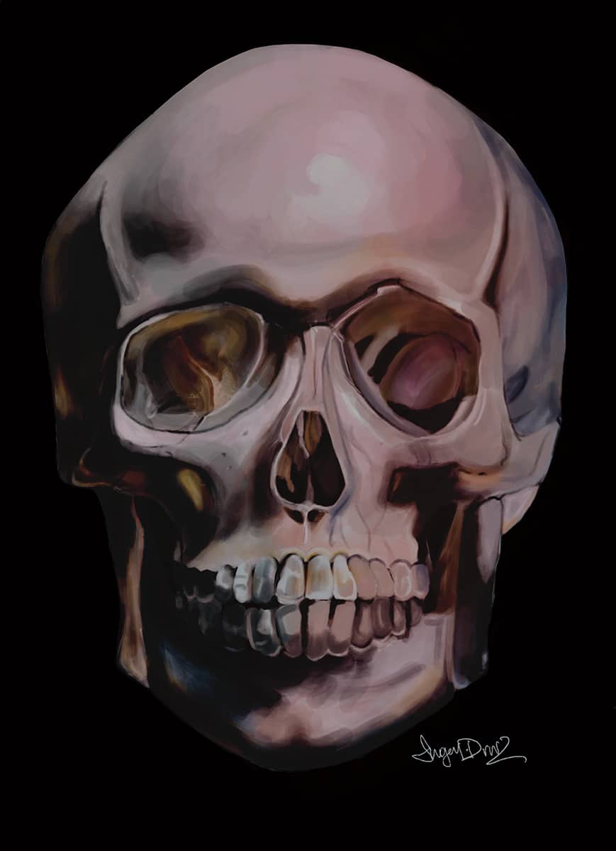 Black Market Art Company Death Print