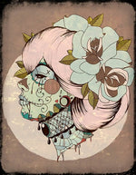 Black Market Art Company Death By Numbers Print