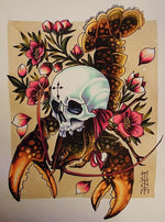Black Market Art Company Death from the Depths Print