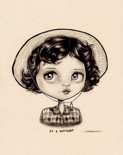Black Market Art Company Debbie Print - Black Market Art Company - Flyclothing LLC