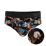 The Declaration | Americana Eagles Ball Hammock® Pouch Underwear Briefs - Shinesty - Flyclothing LLC