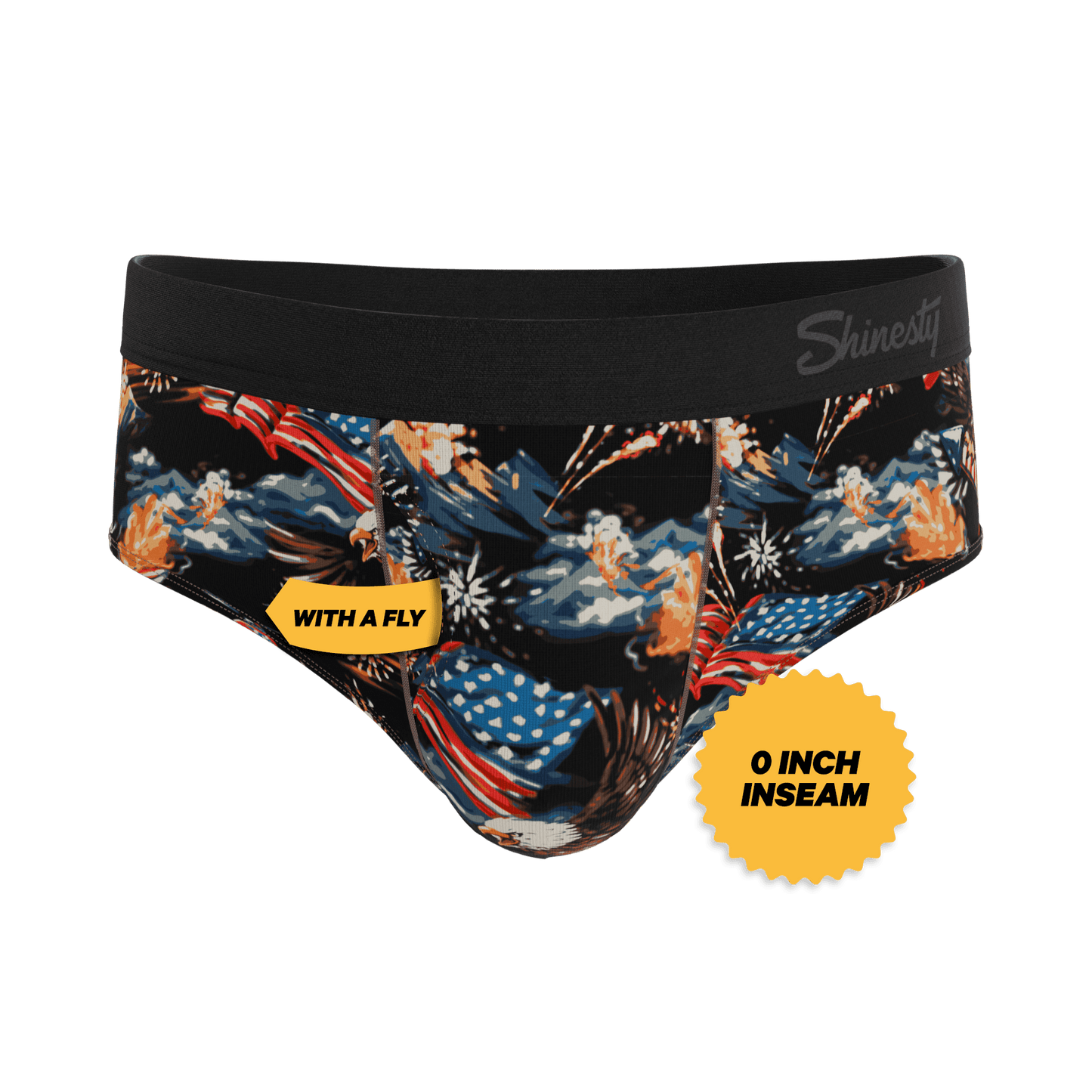 The Declaration | Americana Eagles Ball Hammock® Pouch Underwear Briefs - Shinesty - Flyclothing LLC