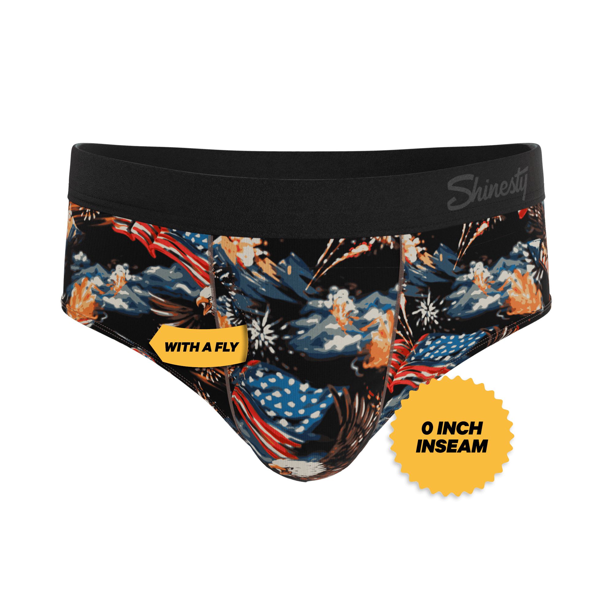 The Declaration | Americana Eagles Ball Hammock® Pouch Underwear Briefs - Shinesty - Flyclothing LLC
