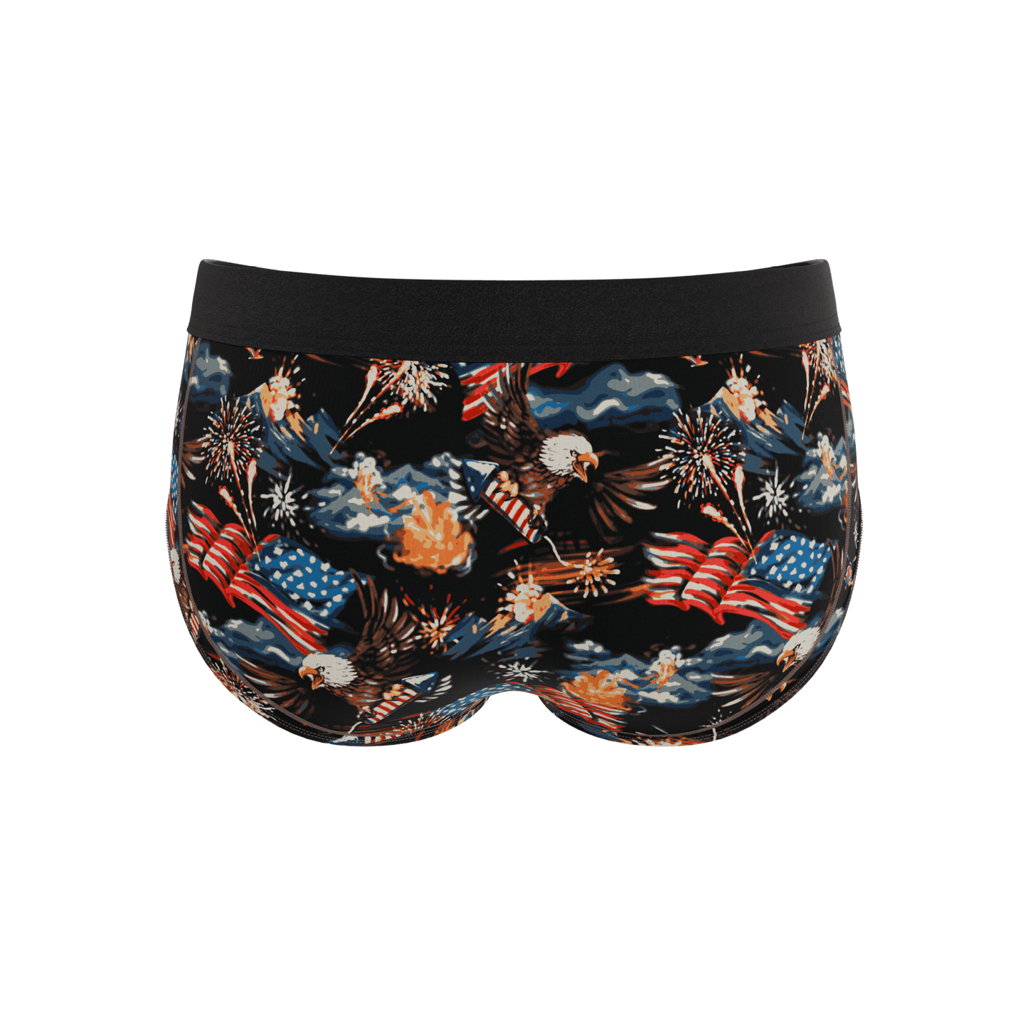 The Declaration | Americana Eagles Ball Hammock® Pouch Underwear Briefs - Shinesty - Flyclothing LLC