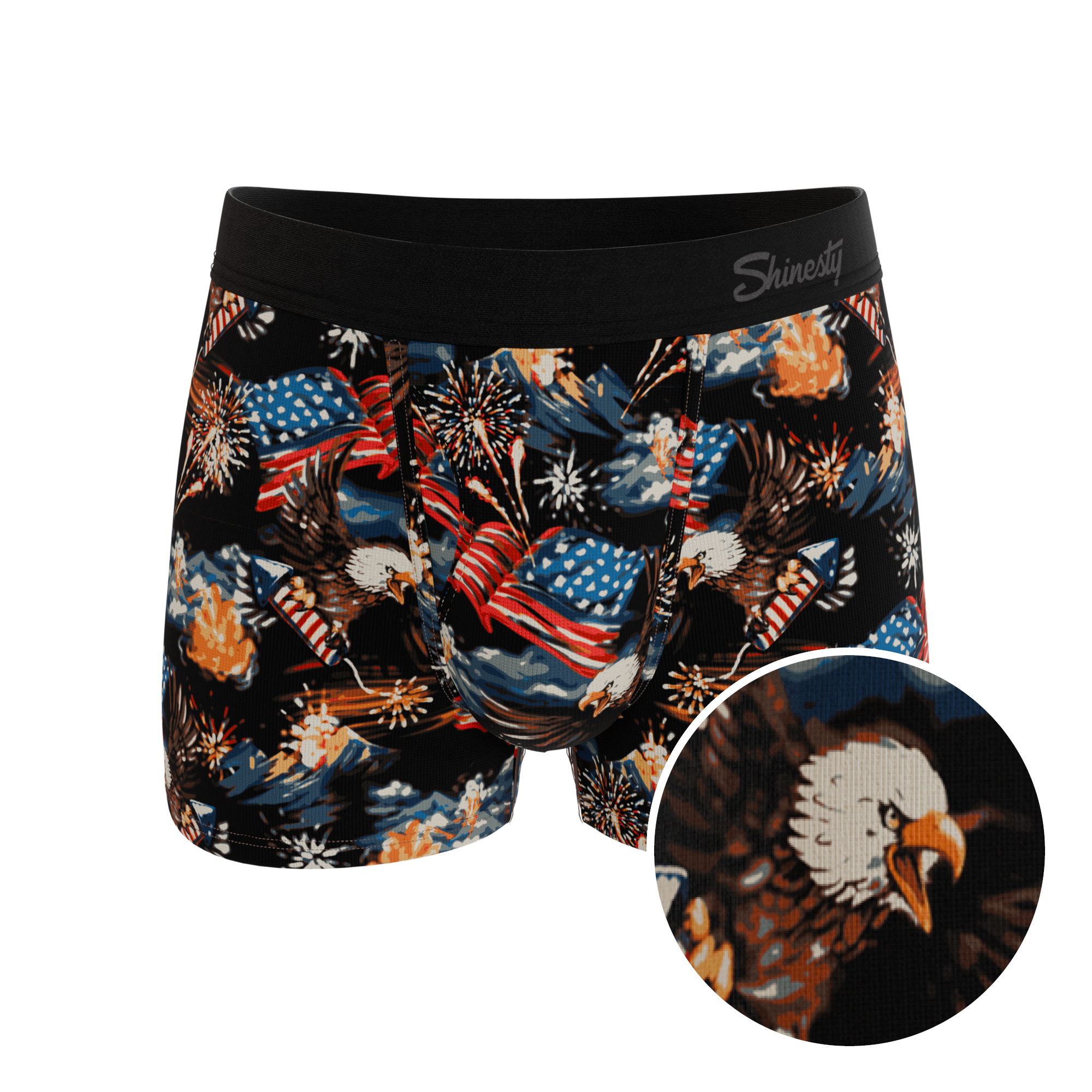 The Declaration | Americana Eagles Ball Hammock® Pouch Trunks Underwear