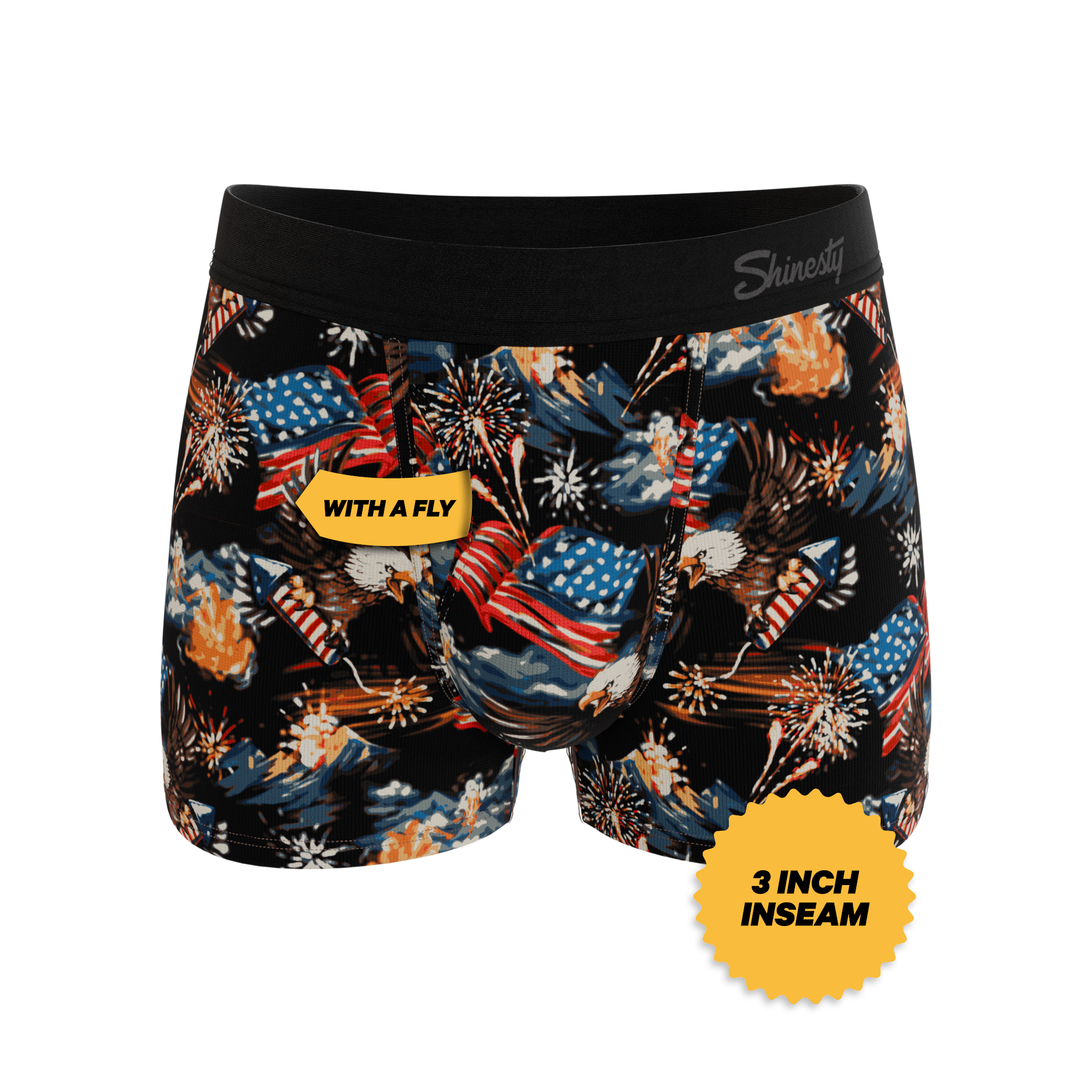 The Declaration | Americana Eagles Ball Hammock® Pouch Trunks Underwear