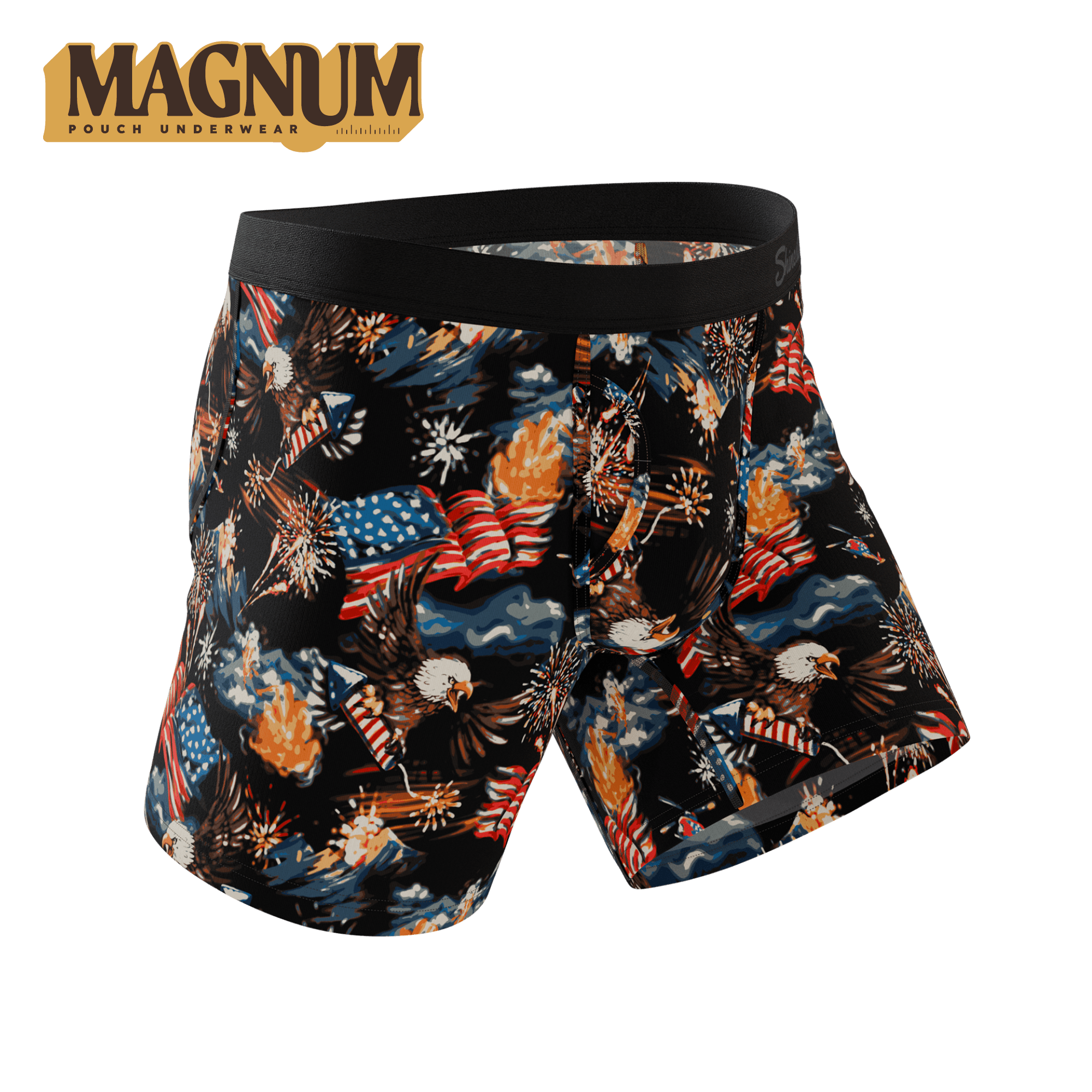 The Declaration | Americana Eagles Ball Hammock® Magnum Big Pouch Underwear - Shinesty - Flyclothing LLC
