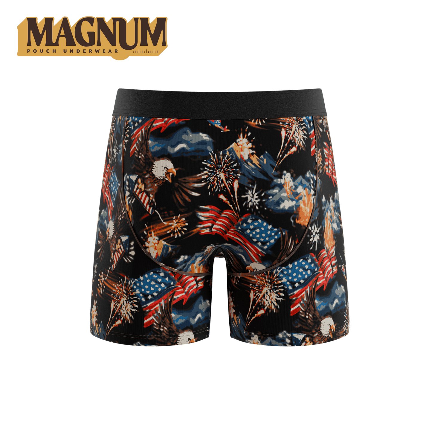 The Declaration | Americana Eagles Ball Hammock® Magnum Big Pouch Underwear - Shinesty - Flyclothing LLC