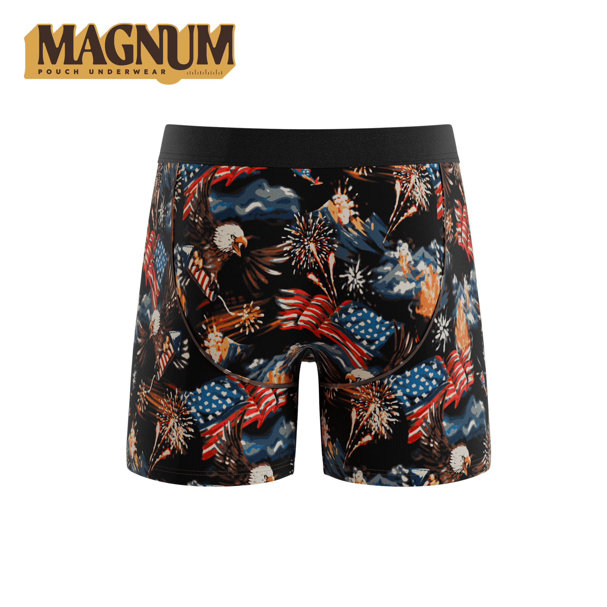 The Declaration | Americana Eagles Ball Hammock® Magnum Big Pouch Underwear - Shinesty - Flyclothing LLC
