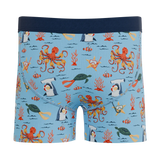 The Deep End | Sea Creatures Boy's Boxer Briefs - Shinesty - Flyclothing LLC