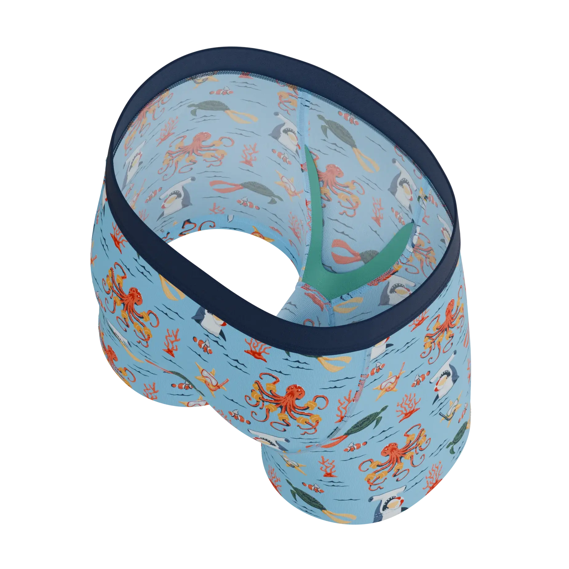 The Deep End | Sea Creatures Boy's Boxer Briefs - Shinesty - Flyclothing LLC