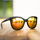 Matte Black / Rose Gold Deja Views - Knockaround - Flyclothing LLC
