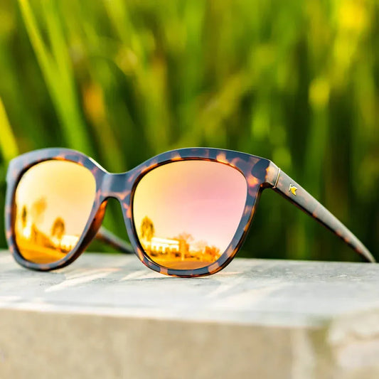 Matte Tortoise Shell / Rose Gold Deja Views - Knockaround - Flyclothing LLC