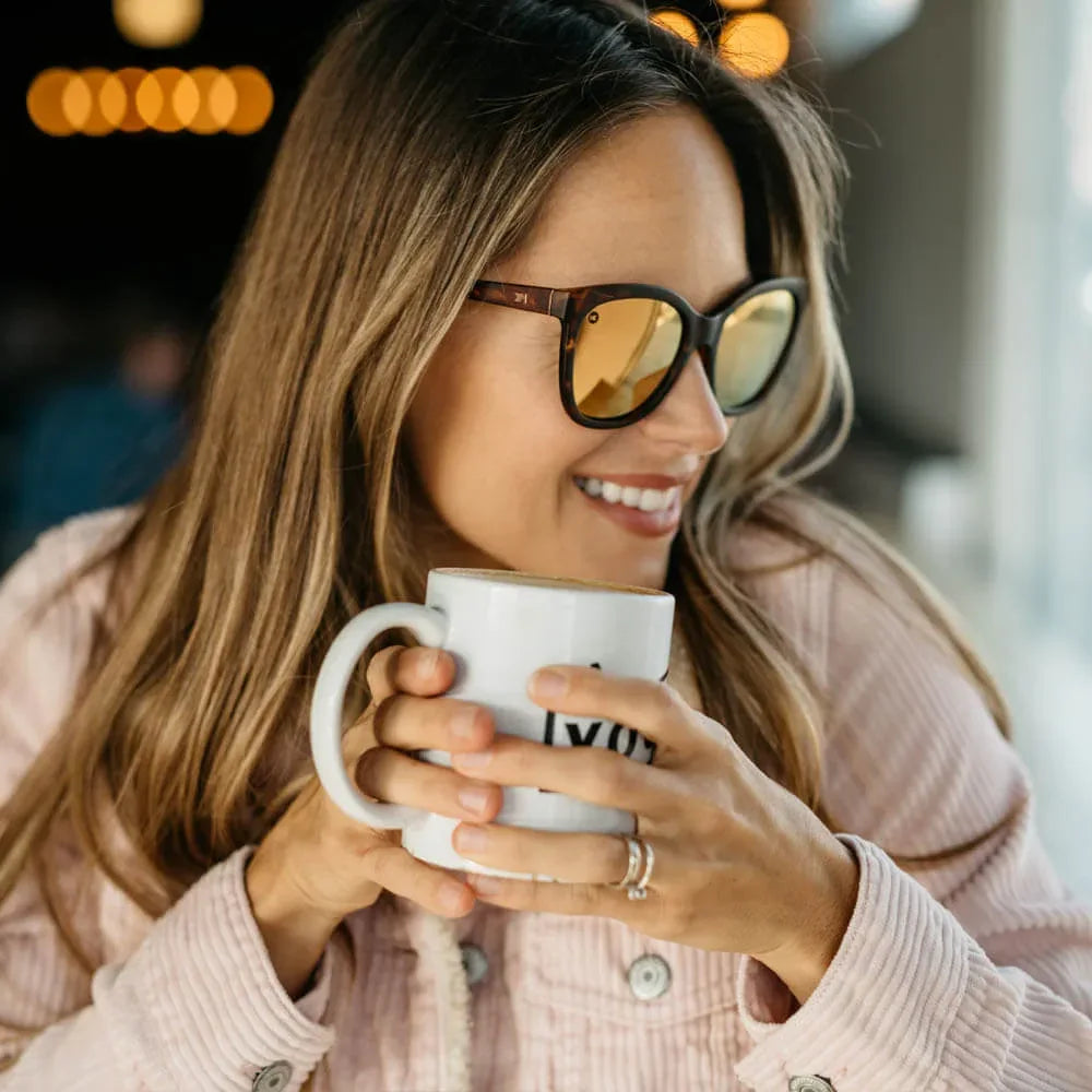 Matte Tortoise Shell / Rose Gold Deja Views - Knockaround - Flyclothing LLC