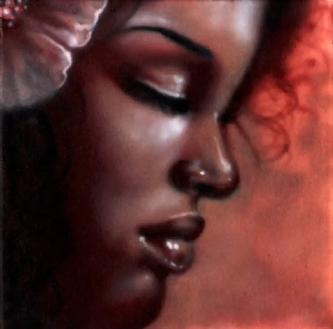 Black Market Art Company Delicate Flower Print - Black Market Art Company - Flyclothing LLC