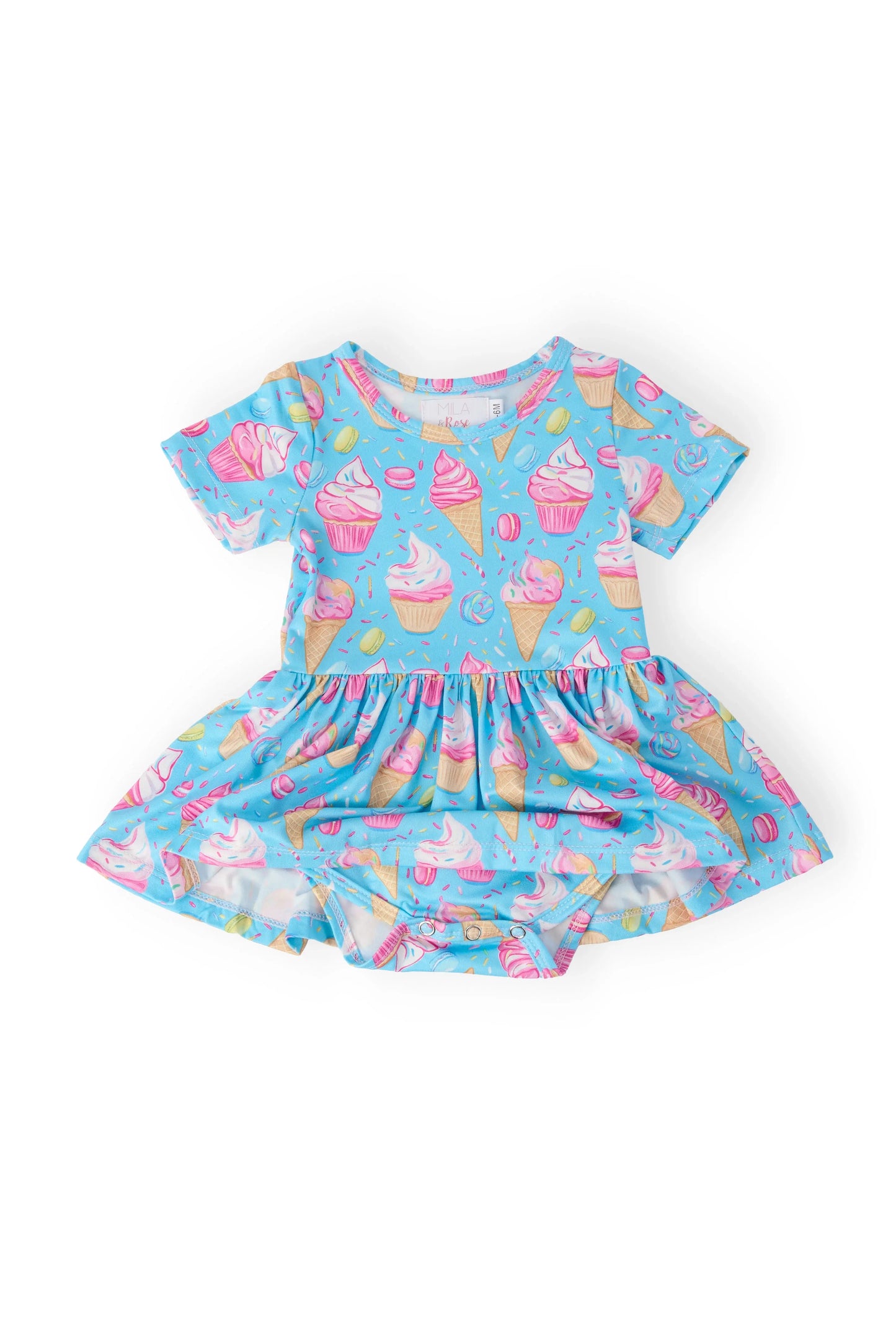 Delightful Desserts S/S Twirl Bodysuit - Mila & Rose ® - Flyclothing LLC