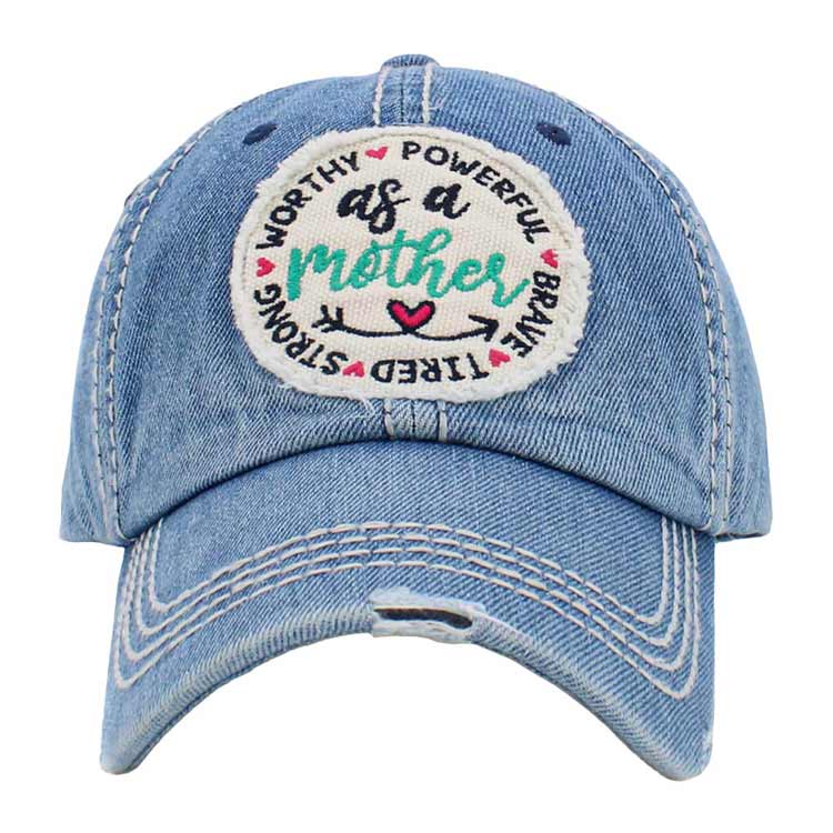 As A Mother Message Vintage Baseball Cap - Madeline Love - Flyclothing LLC