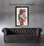 Black Market Art Company Desert Flower Print