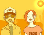 Black Market Art Company Desert Love Print