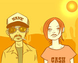 Black Market Art Company Desert Love Print