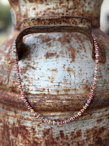 Desert Sunset Shell Heishi Bead Necklace - Wild Junkie - Flyclothing LLC