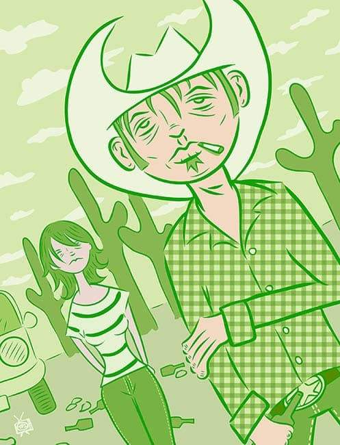 Black Market Art Company Desert Cowboys Print - Black Market Art Company - Flyclothing LLC