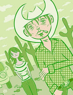 Black Market Art Company Desert Cowboys Print
