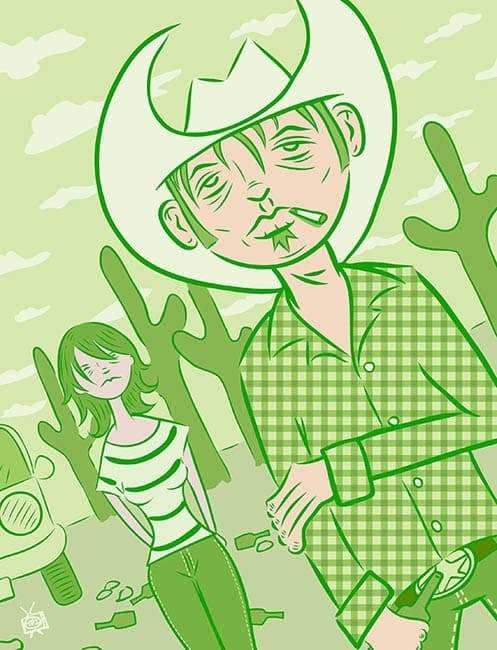 Black Market Art Company Desert Cowboys Print - Black Market Art Company - Flyclothing LLC