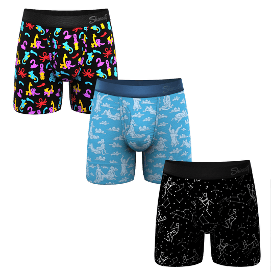 The Deviant | Ball Hammock® Pouch Underwear with Fly 3 Pack - Shinesty