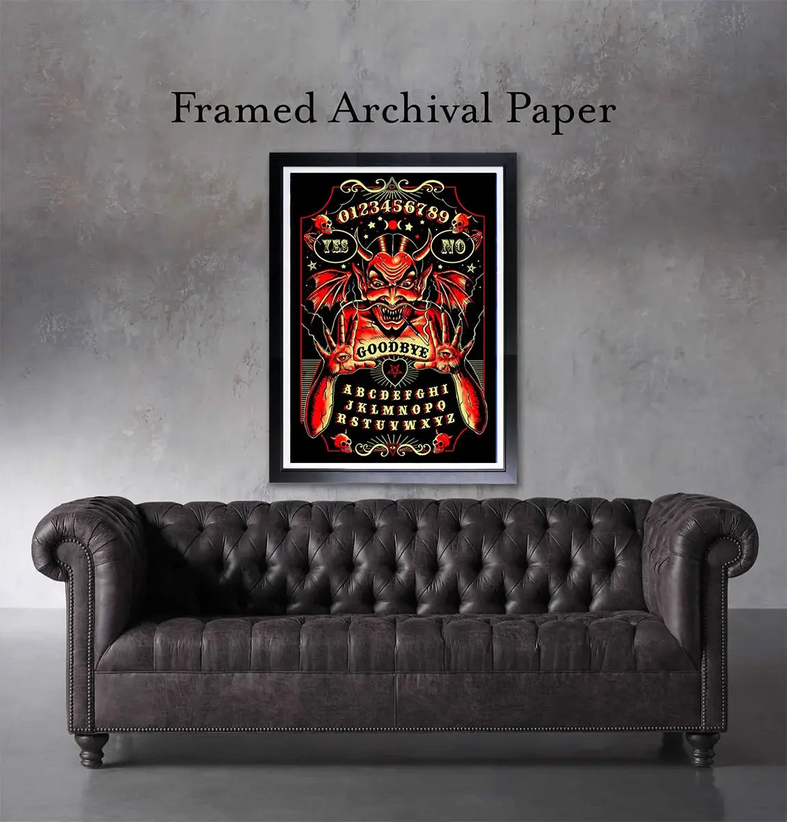 Black Market Art Company Devil Spirit Board Print - Black Market Art Company - Flyclothing LLC