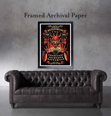 Black Market Art Company Devil Spirit Board Print - Black Market Art Company - Flyclothing LLC