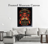 Black Market Art Company Devil Spirit Board Print