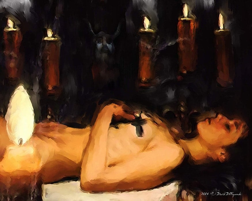 Black Market Art Company Devil& Bride Print