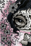 Black Market Art Company Dez Dia De Los Muertos Print
